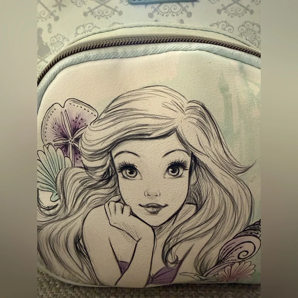 Disney Loungefly Little Mermaid Sketch - Picture 2 of 9